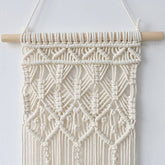 Tenture murale en macramé Petits Diamants